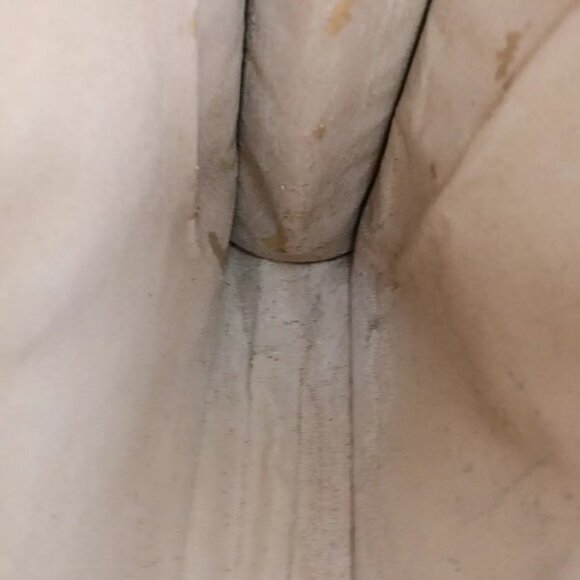 LOUIS VUITTON Logo Sac Plat Hand Tote Bag Monogram Leather Brown - Picture 14 of 16